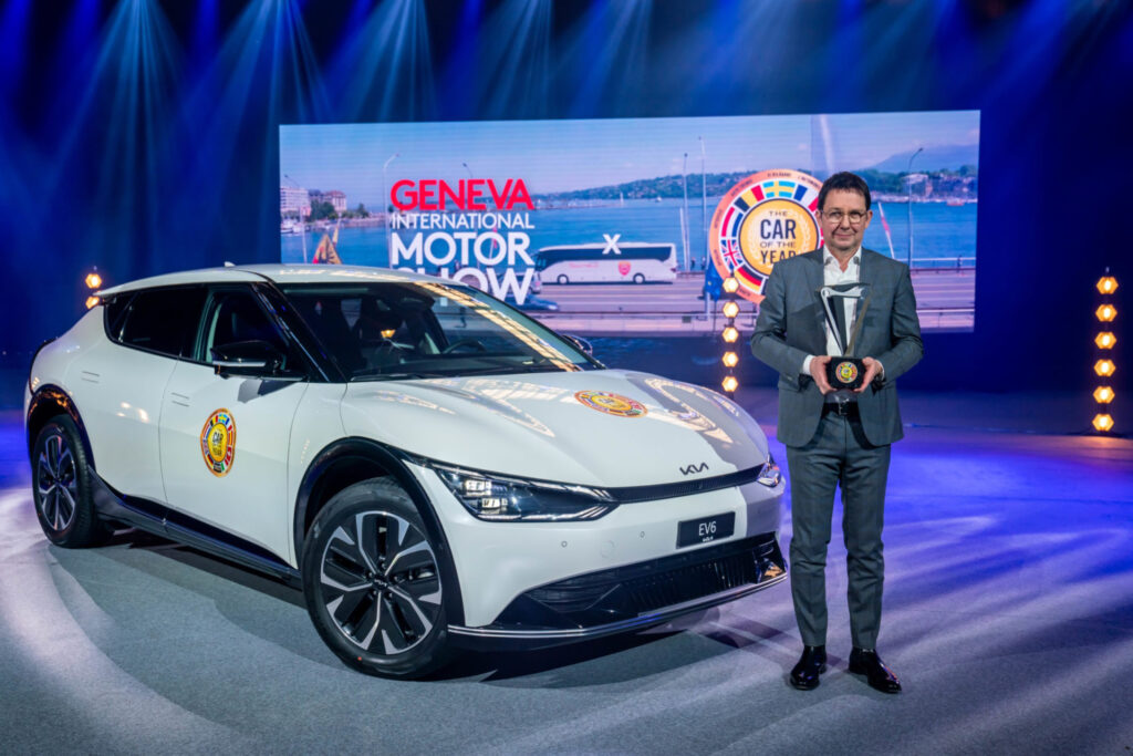Kia EV-6, Voiture de l’année 2022 en Europe
