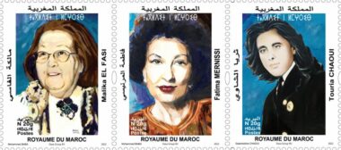 Une série de timbres-poste en l’honneur de trois femmes marocaines