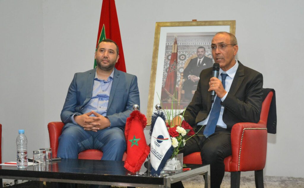 Le binôme Youssef Mouhyi et Hamza El Baroudi aux commandes de la CGEM Marrakech-Safi
