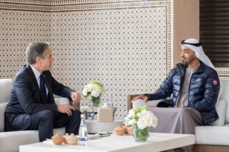 A Rabat, Blinken rencontre le prince Mohammed Ben Zayed