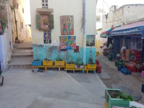 Habitat atypique. Dans le village troglodytique de Bhalil