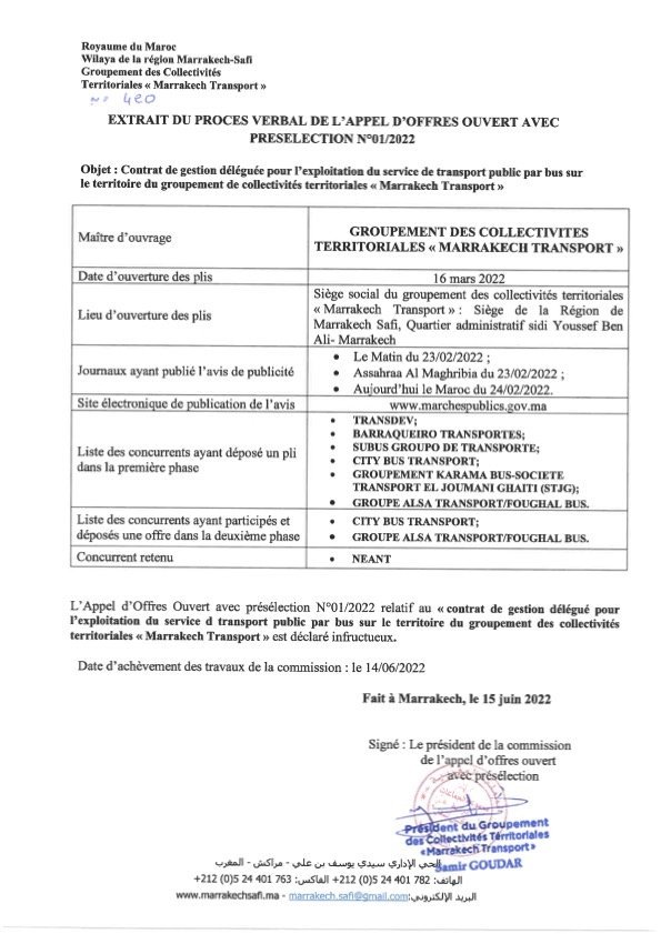 Transport par bus : les rivaux Alsa et City Bus, tous deux recalés à Marrakech