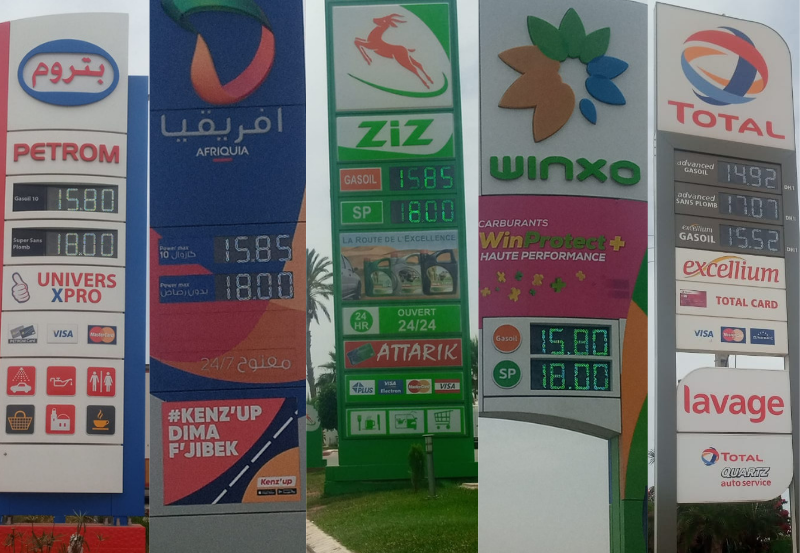 Carburants : voici un aperçu des prix dans quelques villes