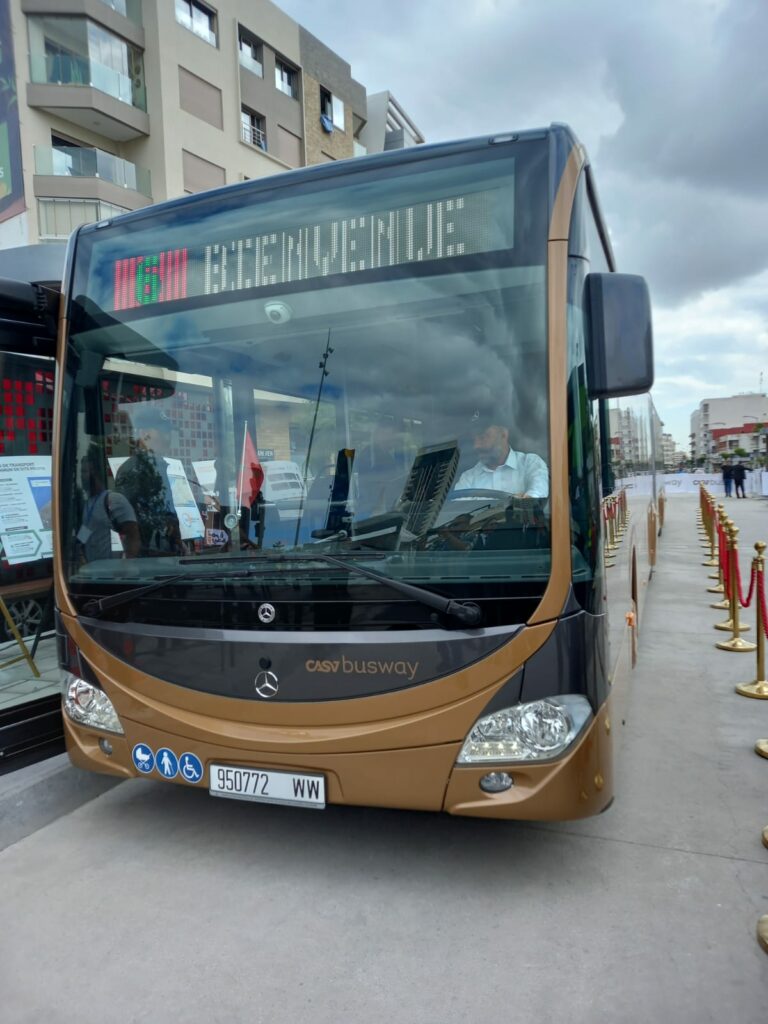 Casablanca : voici à quoi ressemble le nouveau Busway