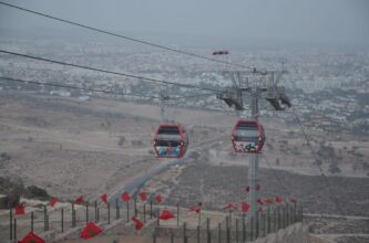 Le téléphérique d'Agadir a été mis en service