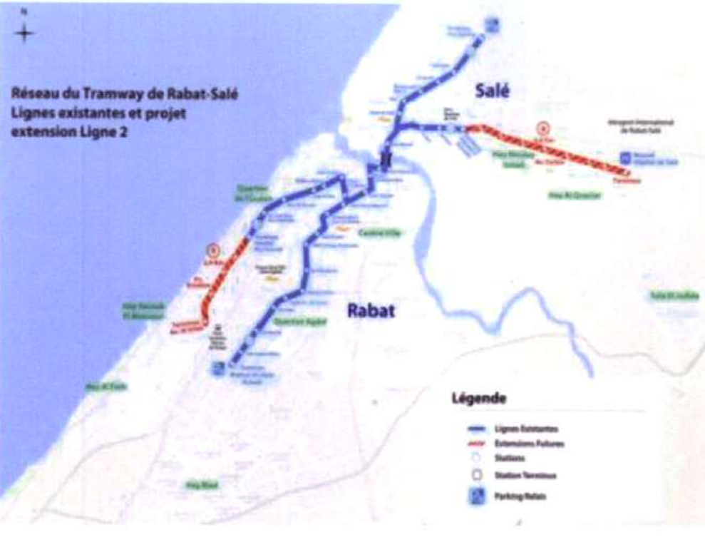 Troisième phase de développement du tramway de Rabat : lancement d’études complémentaires