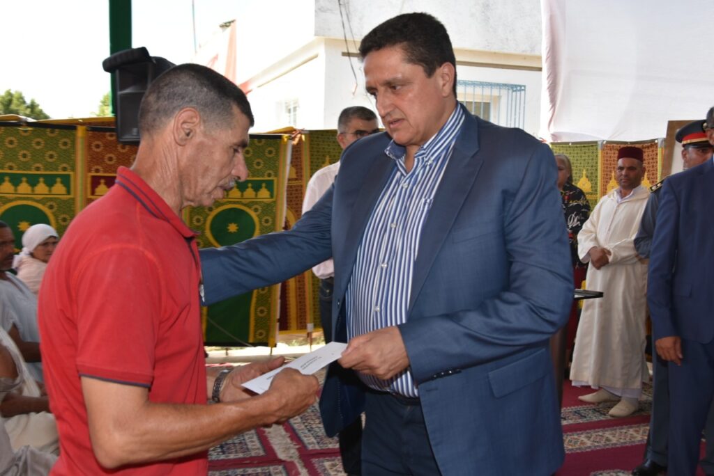 Feux de forêt de Jbel El Alam : remise d'aides financières aux foyers impactés par les incendies