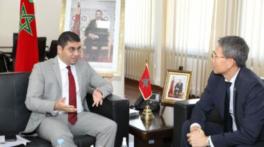 Entretien entre Bensaïd et l’ambassadeur de Corée du Sud à Rabat