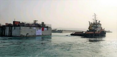 Nador West Med : la construction de la digue principale achevée