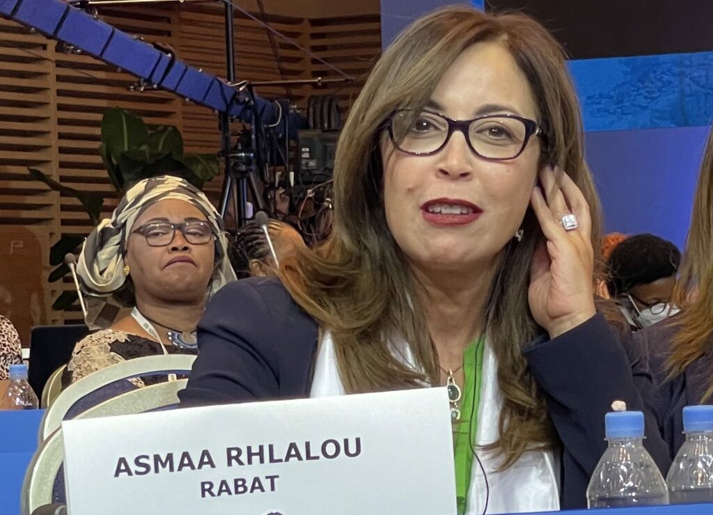 Asmaa Rhlalou, nouvelle trésorière de CGLU