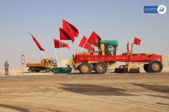 Lancement des travaux d’élargissement de la RN1 entre Dakhla et El Argoub