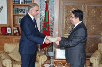 Des ambassadeurs présentent les copies de leurs lettres de créance à Bourita