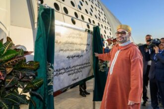 Le Roi Mohammed VI inaugure la nouvelle gare routière de Rabat