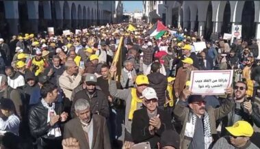 Manifestation à Rabat contre la cherté de la vie