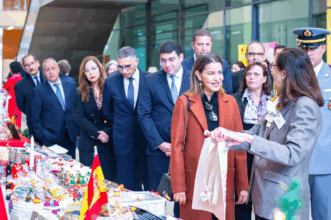La Princesse Lalla Meryem à l’inauguration du Bazar international du Cercle diplomatique