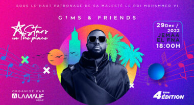 Concert. &ldquo;Stars in The Place 2022&rdquo; le 29 décembre à Marrakech