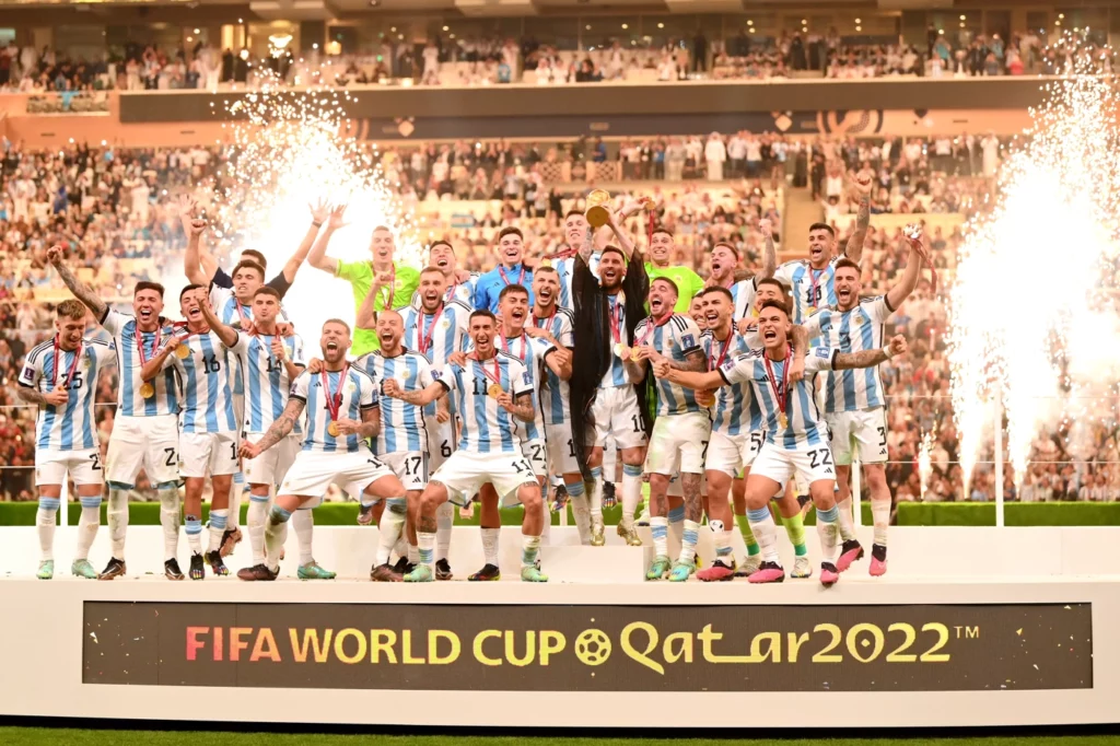En images, la finale de la Coupe du monde 2022