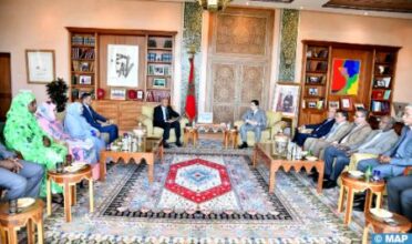 Bourita reçoit le président de l’Assemblée nationale mauritanienne