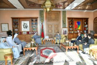 Bourita reçoit le ministre émirati de l’Industrie et de la technologie avancée