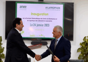 L’AMEE et Laprophan s’allient pour la réalisation d’un système de production d’énergie photovoltaïque