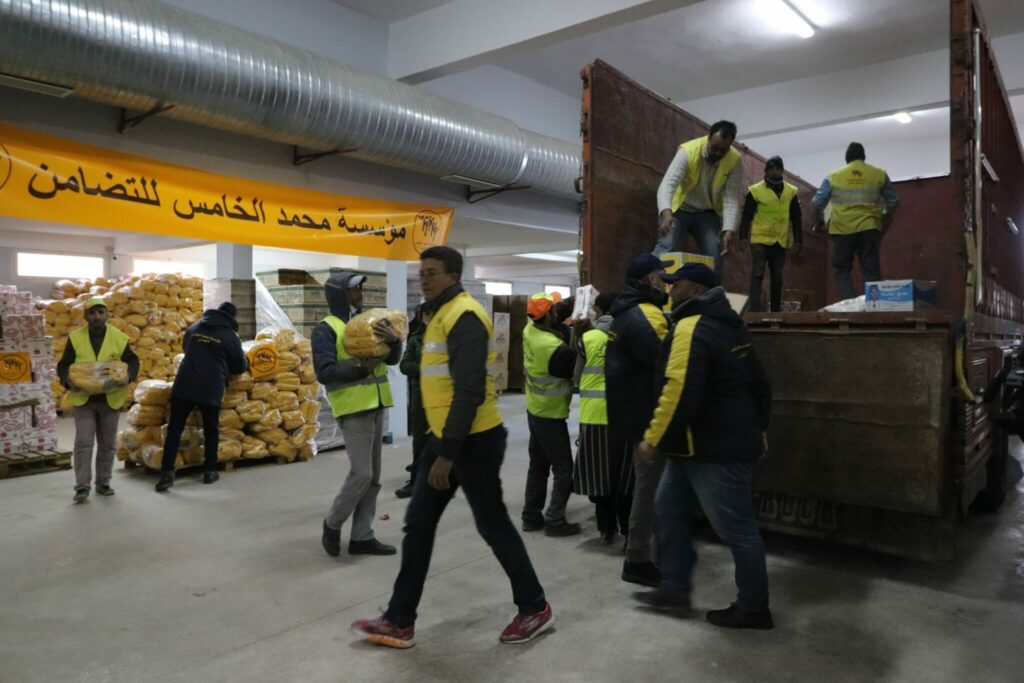 À Marrakech, un dépôt central de la Fondation Mohammed V pour la solidarité pour la collecte des aides