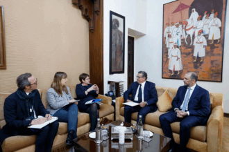 Akhannouch reçoit la présidente de la BERD