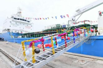 &ldquo;Challah&rdquo;, le nouveau pétrolier marocain réceptionné à Casablanca