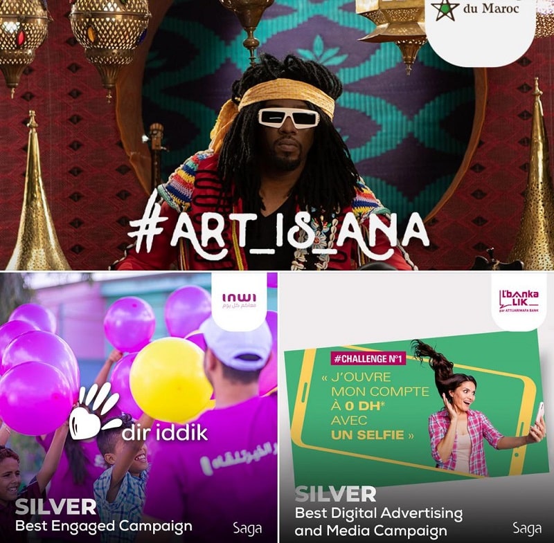 Saga Communication, particulièrement distinguée aux Moroccan Digital Awards