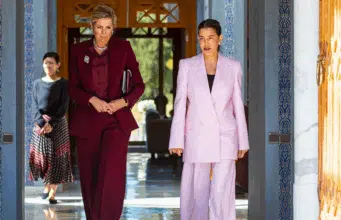 La Princesse Lalla Meryem reçoit la Reine Máxima des Pays-Bas