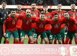 A Madrid, le Maroc tenu en échec par le Pérou (0-0)