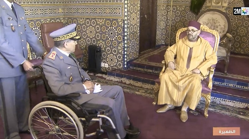 Le Roi nomme le général Berrid, nouvel inspecteur général des FAR