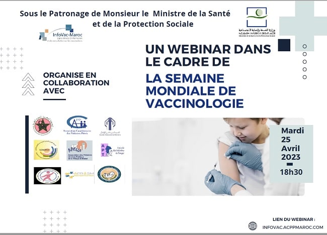 Un webinaire marocain dans le cadre de la semaine mondiale de vaccinologie