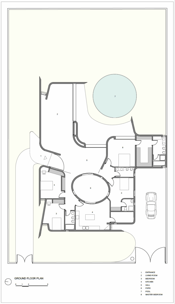 Architecture. Une villa aux courbes élégantes (Mohamed Amine Siana)