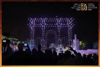 Vidéo. Spectacles artistiques de drones sur le site historique de Chellah