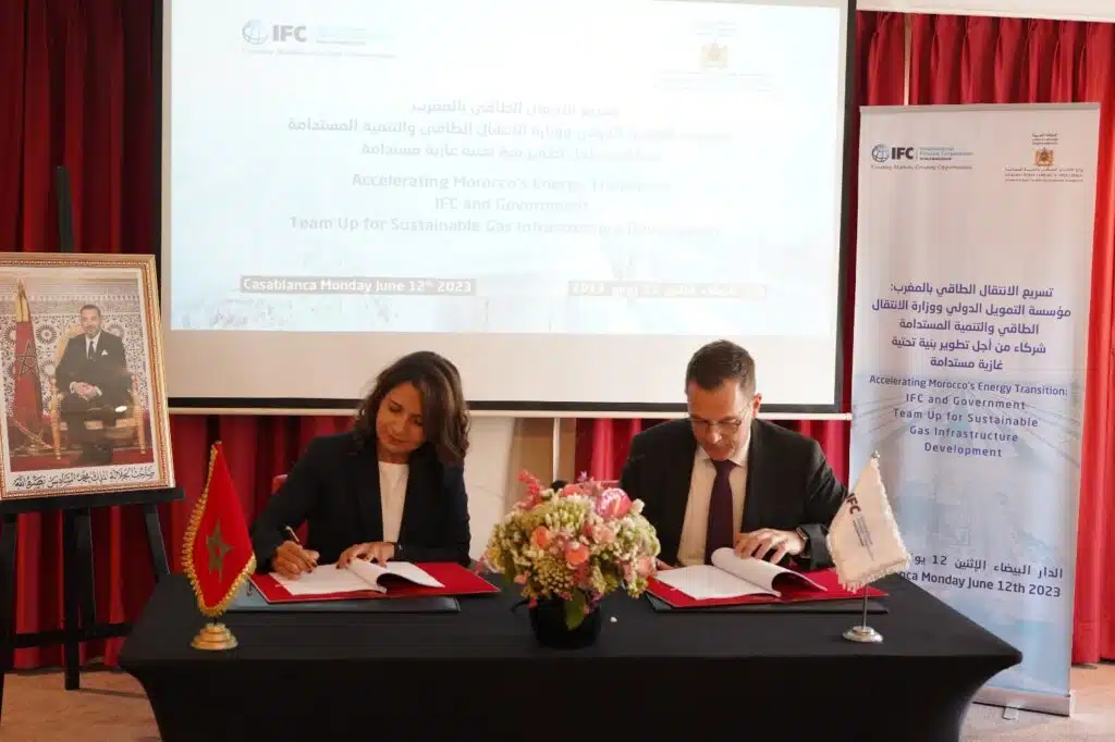 IFC assistera le Maroc dans le développement d'une infrastructure gazière durable