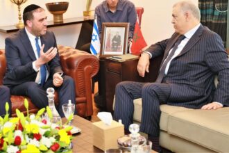 Laftit reçoit le ministre israélien de l'Intérieur et de la santé