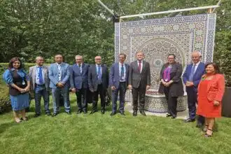 Le Maroc offre une fontaine artisanale au Conseil de l’Europe