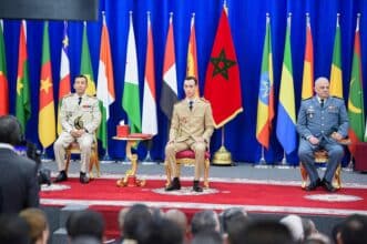 Cérémonie de sortie de la 23e promotion du Cours supérieur de défense et de la 57e promotion du Cours Etat-major