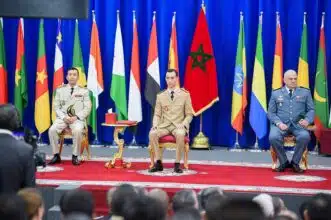 Cérémonie de sortie de la 23e promotion du Cours supérieur de défense et de la 57e promotion du Cours Etat-major