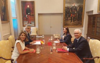 Le Tunnel de Gibraltar au cœur d'entretiens entre Nizar Baraka et Raquel Sanchez
