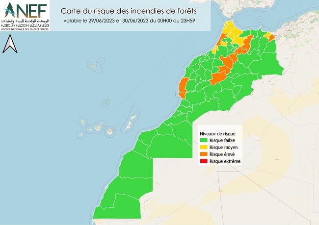 En proie aux vagues de chaleur, la province de Tanger touchée par deux feux de forêt le week-end du 30 juin