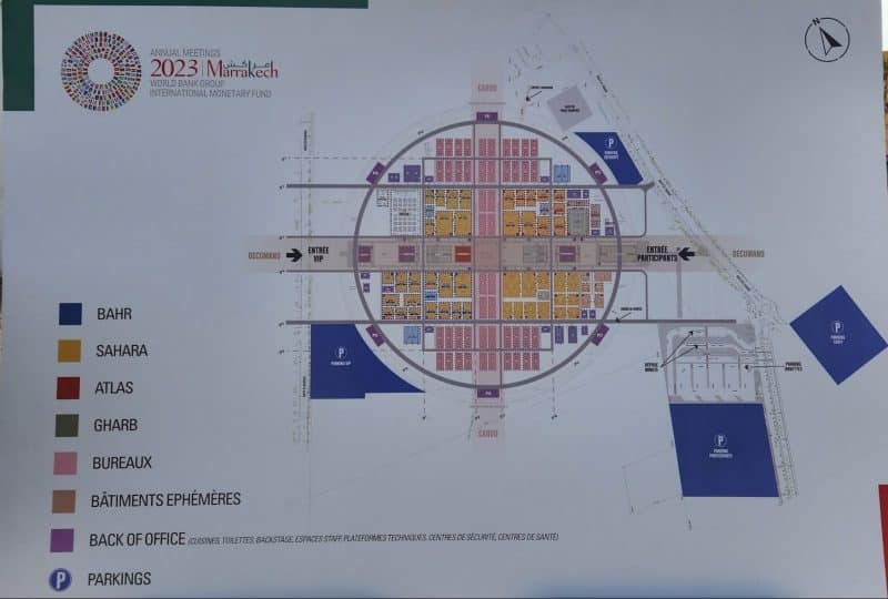 L’état d’avancement et les premières images du campus où se dérouleront les Assemblées annuelles BM-FMI