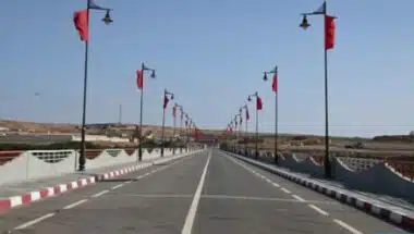 Mise en service à Laâyoune du grand pont sur l’oued Sakia Al Hamra