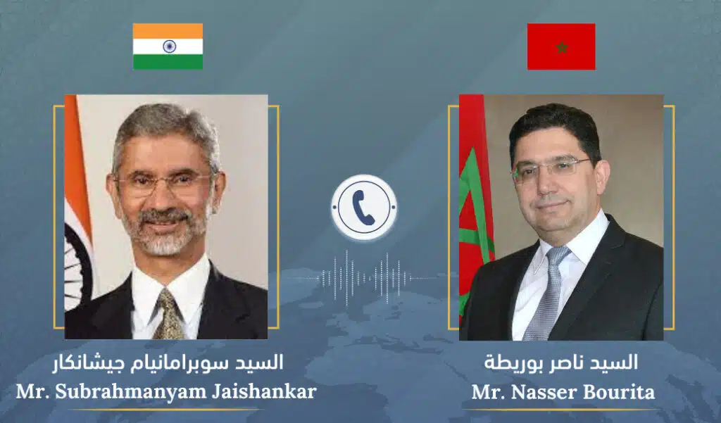 Les relations Maroc-BRICS évoquées dans un échange entre Bourita et son homologue indien