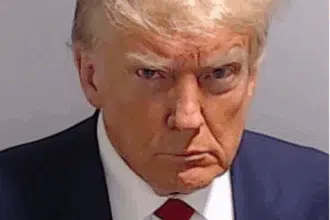 Photo judiciaire historique de Trump après sa brève arrestation en Géorgie