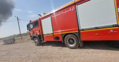 Kénitra : Un incendie dans un marché de friperie (autorités locales)