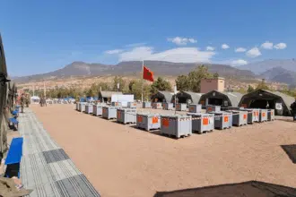 Reportage. À Asni, les FAR déploient un hôpital médico-chirurgical de campagne