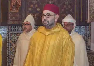 Le Roi Mohammed VI félicite Rachid Talbi Alami à la suite de sa réélection à la tête de la Chambre des représentants