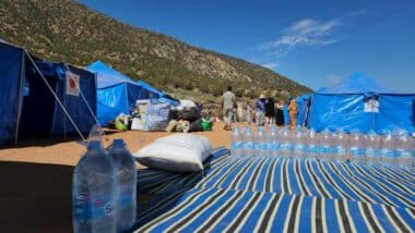 Séisme. Comment l'aide s'organise à Ait Yahya dans la commune de Ouneine, à 20 km de l'épicentre