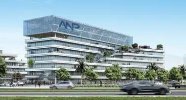 Un paquebot dans la ville: le futur siège de l'ANP à Casablanca